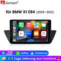 Carplay Android 12 Autoradio Für BMW X1 E84 09-2012 GPS Navi WIFI 4G DAB+ 4+64G