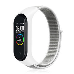 Ersatz Armband für Xiaomi Mi Band 3 4 5 6  Nylon Fitness Sport Klettverschluss