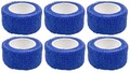 6 x Haftbandage 2,5cm x 4,5m BLAU