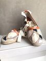 Emilio Pucci Espadrilles Halbschuhe Gr 37 mit Schnürung