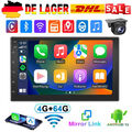 Doppel 2 DIN Android 13 4+64G Carplay Autoradio GPS NAVI WiFi RDS Bluetooth USB