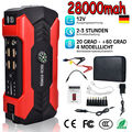 28000 mAh Auto Starthilfe Jump Starter KFZ Powerbank 800A Ladegerät Booster 12V