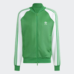 Adidas Originals Adicolor Classics + Sst Trainingsjacke IN Grün und Weiß