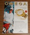 Seltene Werbung vintage OMEGA SEAMASTER PROFESSIONAL CHRONO DIVER Uhr 1995