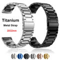 Titan Metall Link Armband Für Samsung Galaxy Watch 3 4 5 6 7 Active 2 40mm-47mm