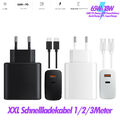 Usb C Power Adapter 65W Ladegerät 3M Ladekabel für Apple iPad Pro,iPad Air,MacBo