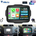 2+64GB Carplay Android 13 Autoradio GPS SAT Navi BT Für Jeep Renegade 2015-2020