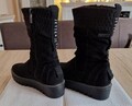 JETTE Stiefel Boots Stiefelette Damen Winter Gr. 39 schwarz Strasssteinchen TOP 