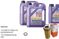 MAHLE Ölfilter 11 L LIQUI MOLY 5W-40 High Tech für BMW X3 3.0d 3.0sd X5