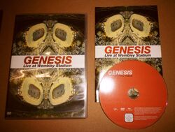 DVD GENESIS Live At Wembley Stadium 1st - 4th July 1987 Prog Progressive Rock