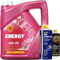 5L MANNOL ENERGY MOTORÖL 5W30+OIL LEAK-STOP+DIESEL ESTER ADDITIV für 502/505.00