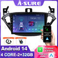Für Opel Corsa E 2015-2019 Adam Android 14 Autoradio GPS DAB+ CarPlay Bluetooth
