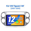 9" Android12 Für VW Tiguan 1 NF 2007-2016 Autoradio GPS Navi Carplay 4+64G DAB