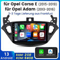 9"Android13 Autoradio GPS RDS SWC Carplay Für Opel Corsa E 2015-2019 2+64G DAB+