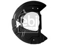 FEBI BILSTEIN SPRITZBLECH BREMSSCHEIBE VORDERACHSE LINKS passend für BMW X5 X6