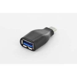 DIGITUS USB Type-C Adapter, Type-C - A-Buchse, schwarz AK-300506-000-S (40160323