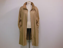 BASLER Vintage Damen Mantel Trenchcoat Regenmantel Doppelseitig Beige/Braun Gr48