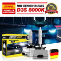 2 x Xenon Brenner D3S Lampe Birnen E-Zulassung für Audi A4 B8 Avant 8000K DHL