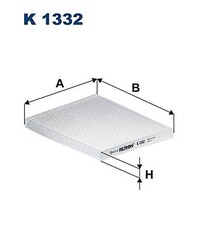 FILTRON (K 1332) Innenraumfilter, Pollenfilter, Mikrofilter für HYUNDAI KIA