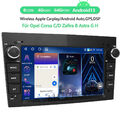 8Core 4+64GB Für Opel Corsa C/D Zafira B Astra G H Android 13 Carplay Autoradio