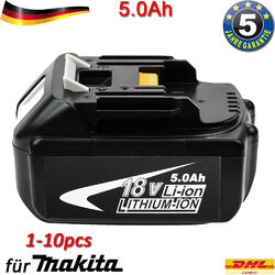 18V 5AH Für Makita  Ersatzakku BL1850 B LXT Li-ion BL1860 BL1840 BL1830