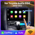 Android 13 Autoradio GPS Navi WiFi RDS Für Toyota Auris E150 2006 2007 2008-2012