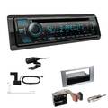 Kenwood CD-Receiver Autoradio DAB+ Bluetooth für Ford C-Max 2003-2007 silber