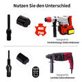 Adapter 1 1/4" UNC auf SDS Plus oder SDS Max für Diamant-Bohrkrone Kernbohrer