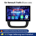 4+64G Carplay Für Renault Trafic Nissan Android 13 Autoradio GPS Nav BT SWC DAB+