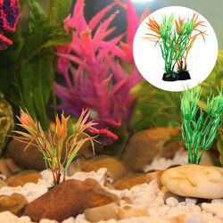  20 Pcs Künstliche Wasserpflanzen Realistische Aquarienpflanzen Kunstpflanze