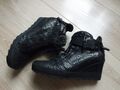 KENNEL SCHMENGER;BOOTS;ECHTLEDER;SCHWARZ;GR.6,5;EU 39,5;NEU;TOLL!!!