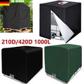  1000l IBC Container Abdeckung Uv-schutz Folienhaube Hülle Haube Regenwassertank