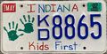 *INDIANA* USA / US / Amerika / Kennzeichen / Nummernschild / License Plate