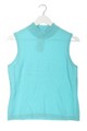 CASHMERE COLLECTION Feinstrickpullunder Damen Gr. DE 40 blau Casual-Look