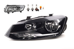 Scheinwerfer Halogen passend für VW Polo 09 6R 06/09-03/14 H7 H7 L Nebel Leuch.