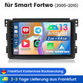 Für Smart Fortwo 451 2005-10 64G Android 13 Autoradio Apple Carplay GPS Navi RDS