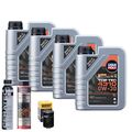 Motoröl 0W30 LIQUI MOLY Toptec 4310 4L+HENGST Ölfilter +Spülung +Cera Tec