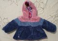 Boboli Babymädchen-Wendejacke mit Kapuze bunt  Gr. 68 6M NP 39EUR