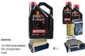 BOSCH Inspektionspaket 7L Motul 8100 X-clean+ 5W-30 für Mercedes GLK-Klasse 220