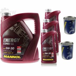 7L Motoröl MANNOL Energy Combi LL 5W-30 2x Motor Doctor ADDITIV