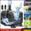 Teichpumpe Aquarium 15W Tauchpumpe Gartenpumpe Fontäne Wasserpumpe 1500L/H Pumpe