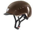 Uvex Erwachsene elexxion pro Reithelm Sturzhelm Pferdesport Hardshell Braun