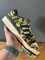 bape x Adidas Forum 84 low "30th anniversary" Green Camo UK 9 Neu mit Karton ID4771