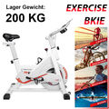 Speedbike Heimtrainer Fitness Fahrrad Hometrainer Cycling Trimmrad bis 200KG