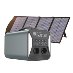 iBox 1000 Pro Solargenerator (Powerstation 1000W + Solarpanel 100W) 1039Wh