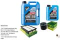 MANN Inspektionspaket 6 L LIQUI MOLY Longtime High Tech 5W-30 für Mazda 5 2.0