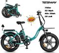 20Zoll Elektrofahrrad Tesway S5 Elektro-Faltrad 750W Pedelec 48V 20AH Fat ebike