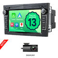 DVR+7"Android 13 Apple CarPlay Autoradio GPS für Opel Astra H Corsa C D Zafira B