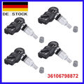 Für BMW F06 F07 F10 F11 F12 F13 X1 X3 X4 4x Reifendrucksensor RDKS 36106798872 