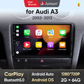 2+64G Carplay Android 13 Autoradio GPS BT RDS Navi USB für Audi A3 S3 RS3 8P 8V